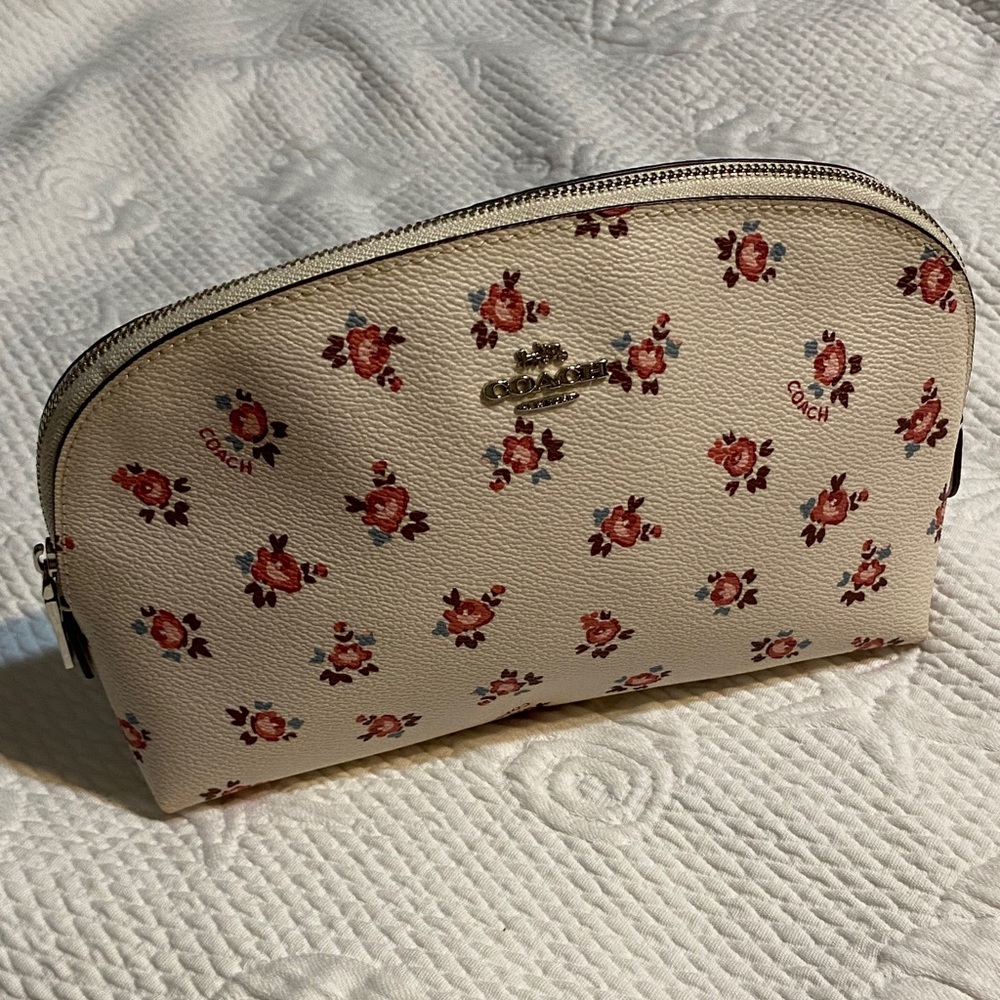 Coach Floral Cosmetic Bag
